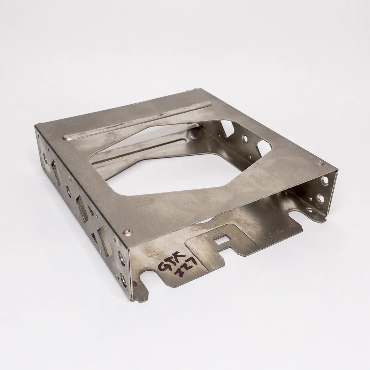 Back plate, GTX 320A/327 mounting rack